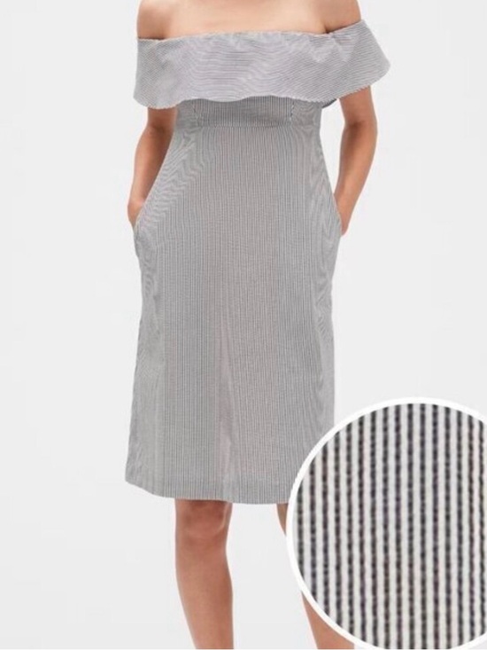 Banana Republic Dresses & Skirts - Banana republic off the shoulder, your sucker dress